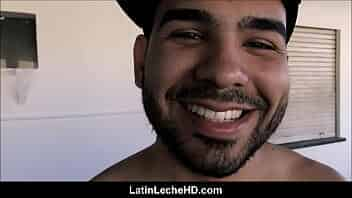 Young Shy Straight Latino Paid Cash For First Gay Experience With Two Gay Guys video